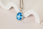 Blue Topaz Necklace