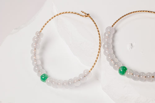 Jadeite Balance Custom Hoops