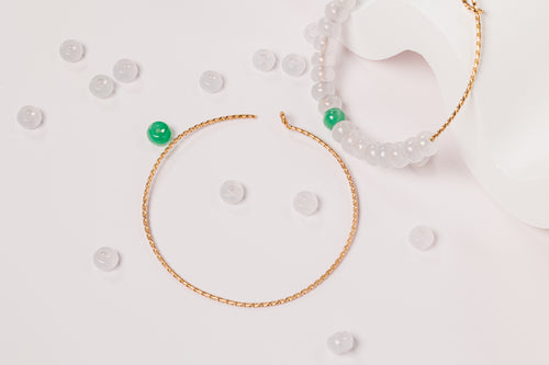 Jadeite Balance Custom Hoops