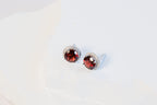 Garnet Studs