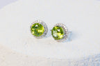 Peridot Studs