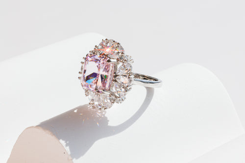 Pink Stardust Ring