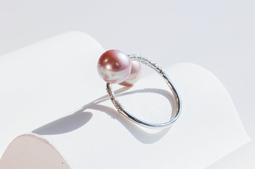 Lavender Bypass Ring