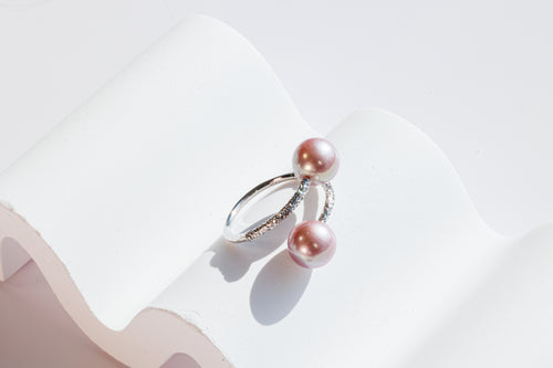 Lavender Bypass Ring