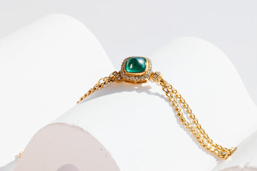 Sugarloaf Emerald Bracelet
