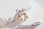Lustrous Baroque Pearl Earrings