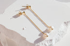 Golden Drop Earrings
