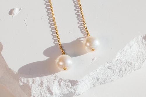 Golden Drop Earrings