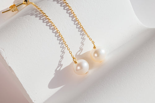 Golden Drop Earrings