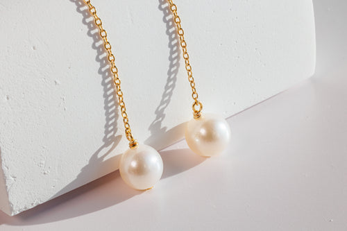 Golden Drop Earrings