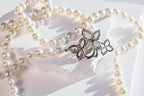 Butterfly Pearl Necklace - Multi-wear