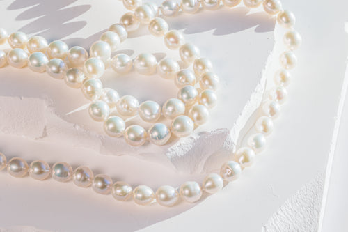 Butterfly Pearl Necklace - Multi-wear