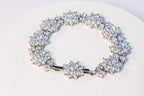 Convertible Zircon Statement Bracelet