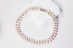 Pearl Zircon Statement Necklace