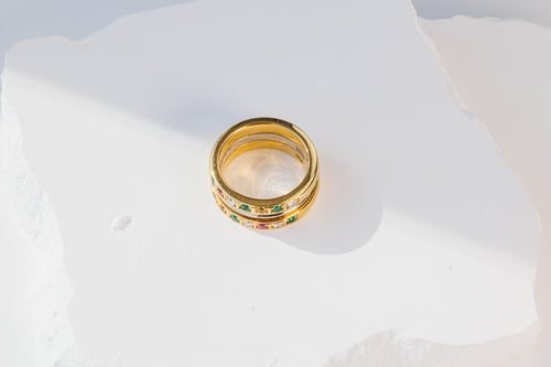 Luxe Multi-Gem Ring