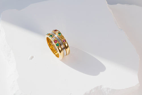 Luxe Multi-Gem Ring