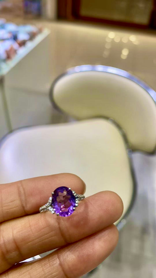 Amethyst Ring - Special Order CO1008