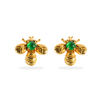 Bee your love Jadeite earrings