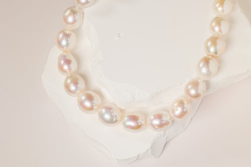 Butterfly Baroque Pearl Necklace