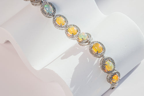 Love Glow Opal Bracelet