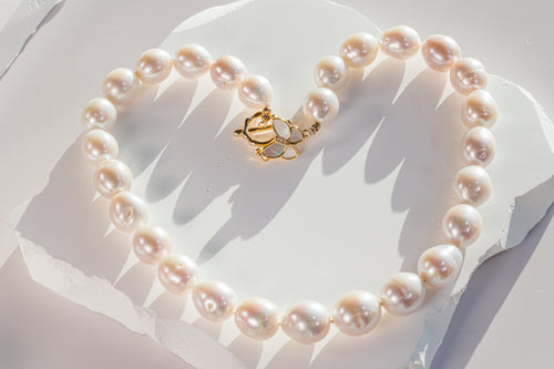 Butterfly Baroque Pearl Necklace