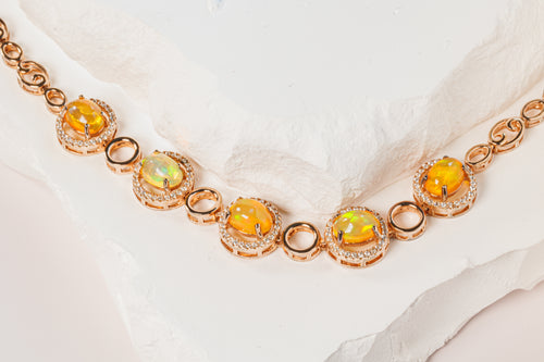 Love Glow Opal Bracelet