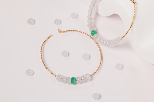 Jadeite Balance Custom Hoops