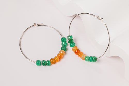 Jadeite Harmony Custom Hoops