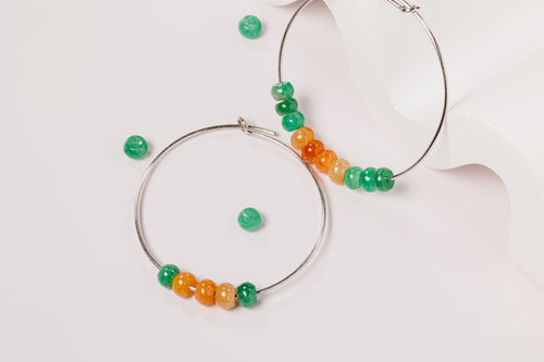 Jadeite Harmony Custom Hoops