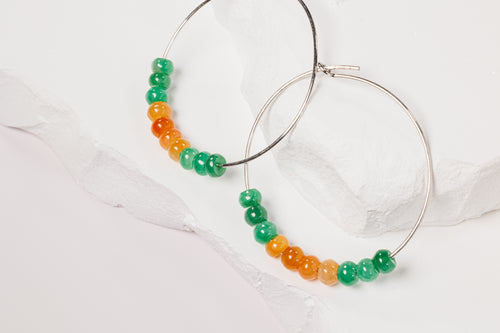 Jadeite Harmony Custom Hoops