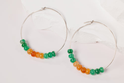 Jadeite Harmony Custom Hoops