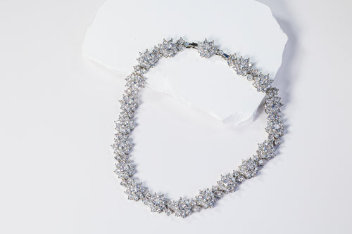 Convertible Zircon Statement Necklace