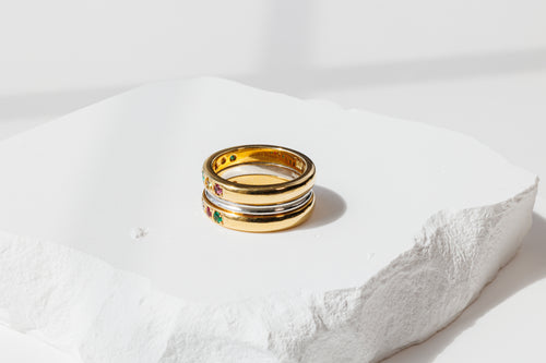 Luxe Multi-Gem Ring