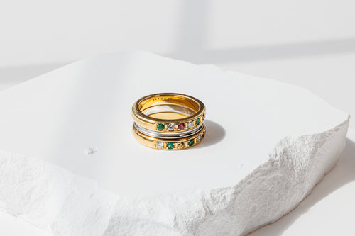 Luxe Multi-Gem Ring