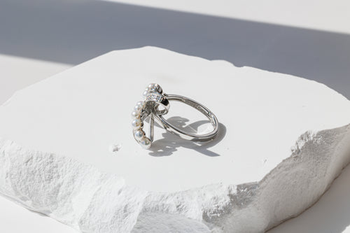 Pearl Bow Ring