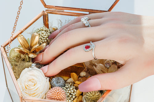 Pearl Duet Ring