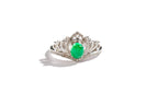 Majesty Jadeite Crown Ring