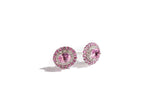 Pink Blossom Sapphire Earrings