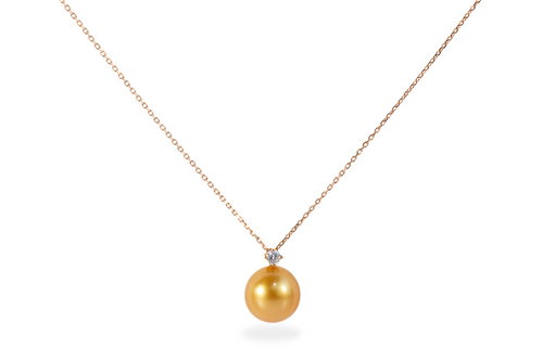 Golden South Sea Pearl Necklace