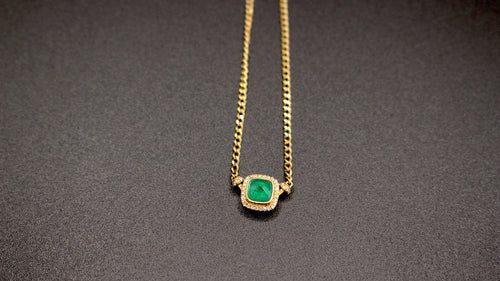 Sugarloaf Emerald Bracelet