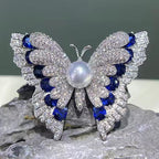 Front center view of brooch