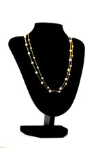 Double Layer Freshwater Pearl Necklace - 18k Gold